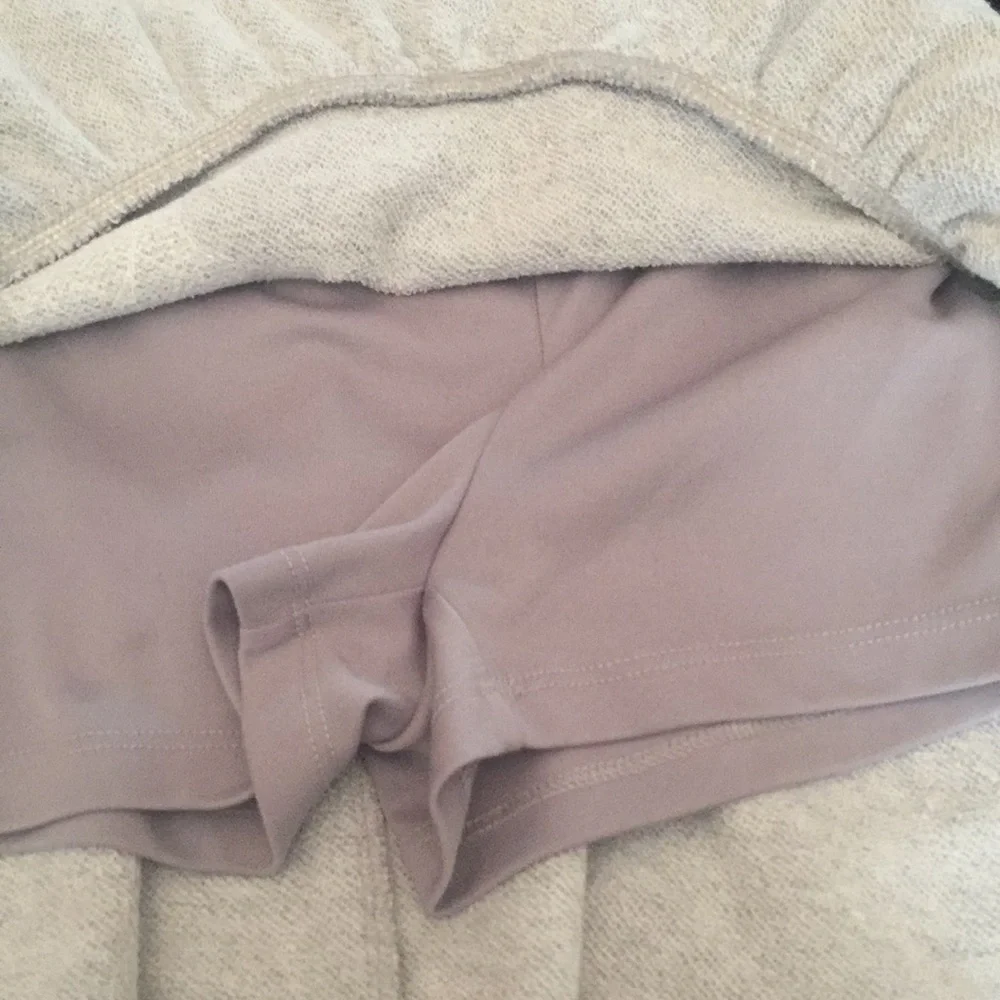Justice skort grey with sequins star size 6/7